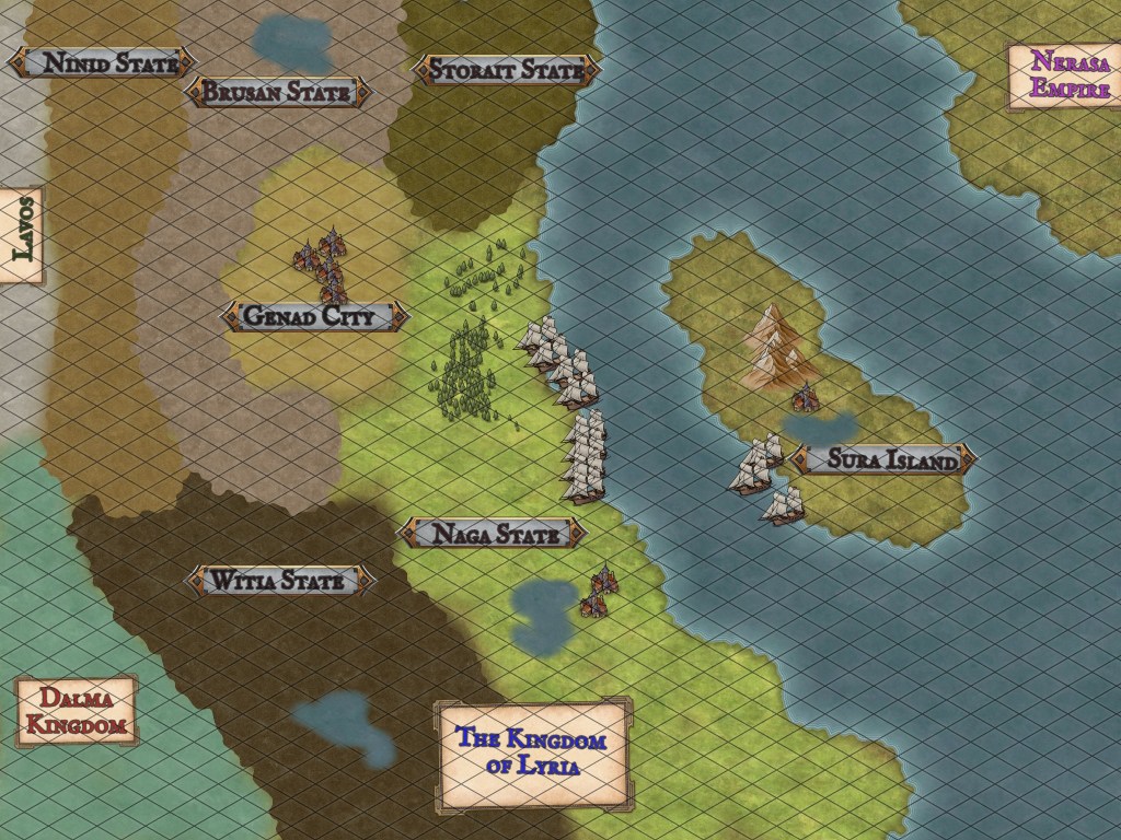 The Lyria Kingdom from the Blades of Ashes